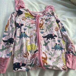 Little Sleepies Jurassic Jungle Zippy 2t